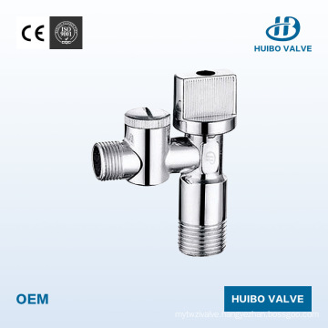 Ce Mark Chrome Plated Brass Angle Valve